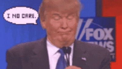 Donald Trump Funny Face Talking Into Microphone Fox News GIF