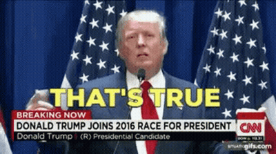 Donald Trump Giving Speech GIF
