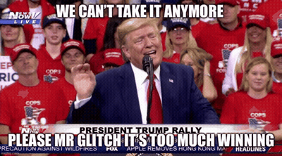 Donald Trump Giving Speech We Can't Take It Anymore GIF