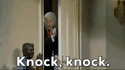 Donald Trump Knock Knock The Door GIF
