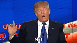 Donald Trump No Way GIF