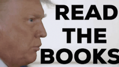 Donald Trump Read The Books GIF