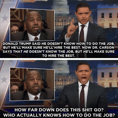 Donald Trump Says He Doesnt Know How To Do The Job GIF