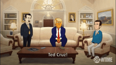 Donald Trump Sitting On Couch Showtime GIF