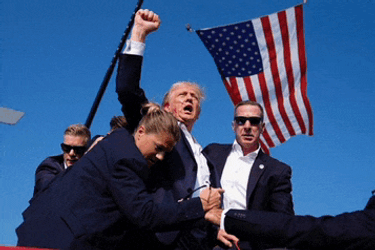Donald Trump Trump Fist Pump Meme GIF