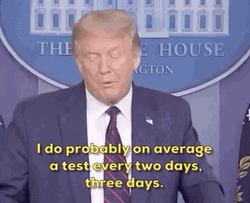 Donald Trump White House Testing GIF