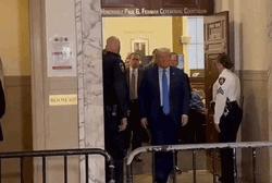Donald Trump Zips Mouth Silence GIF