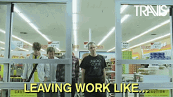 Done And Done Guys Leaving Their Work GIF