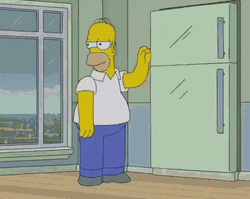 Done And Done Homer Lie Down On Bed GIF