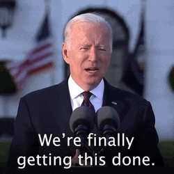 Done And Done Joe Biden Finish Speech GIF