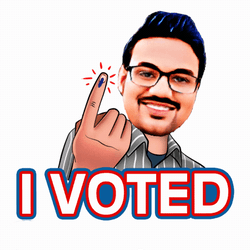 Done Vote Inked Finger GIF