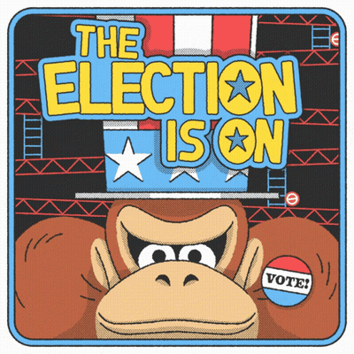 Donkey Kong Election Is On GIF