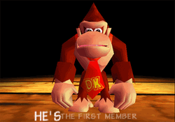 Donkey Kong First Member Dk Crew