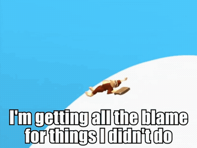 Donkey Kong Saying I'm Getting All The Blame For Things I Didn't Do GIF