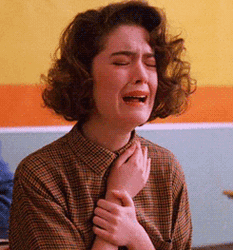 Donna Hayward Sobbing Out  GIF