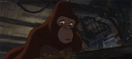 Donnie Thornberry As Baby Tarzan GIF