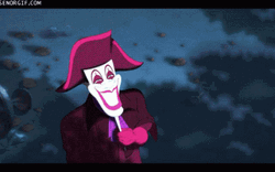Donnie Thornberry Behind Joker Face GIF