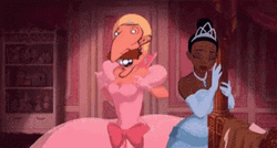 Donnie Thornberry In Pink Gown GIF