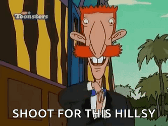 Donnie Thornberry Shoot For This GIF