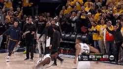 Donovan Mitchell Chest Bump Jazz GIF
