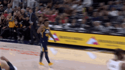 Donovan Mitchell NBA Flexing GIF