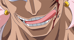 Donquixote Doflamingo Licking His Teeth In One Piece GIF