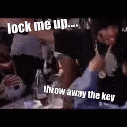 Dont Be A Menace Lock Me Up GIF