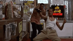 Dont Be A Menace Marlon Wayans Shooting Gun GIF