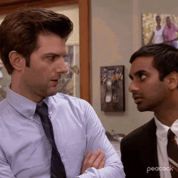 Dont Be Suspicious Adam Scott GIF
