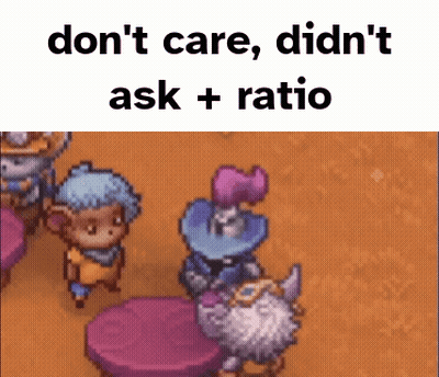 Dont Care Didn T Ask Ratio GIF