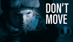 Dont Move Sassy Girl Pointing Gun GIF