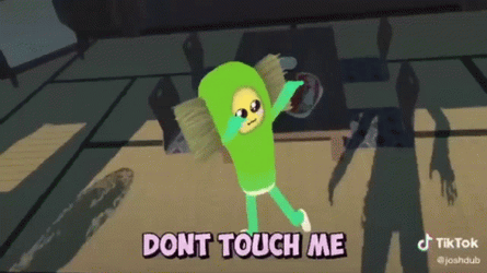 Dont Touch Me There Nono Square GIF