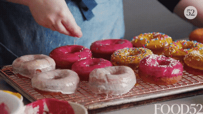 Donuts On Cooling Rack GIF