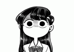 Doodle Komi Shaking GIF