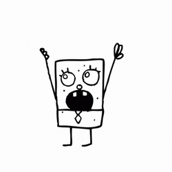 Doodlebob Me Hoy Minoy  GIF