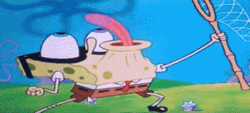 Doodlebob Spongebob Goofy GIF