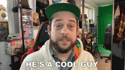 Doody Beard Says He's A Cool Guy GIF