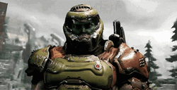 Doom Slayer Battle Ready GIF