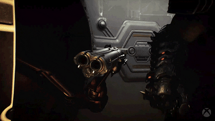 Doom Slayer Grabbing Weapon Doom Eternal GIF