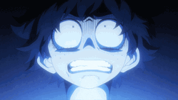 Doomed Face Midoriya GIF