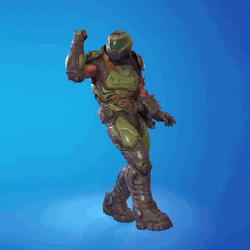 Doomguy Hype Man GIF