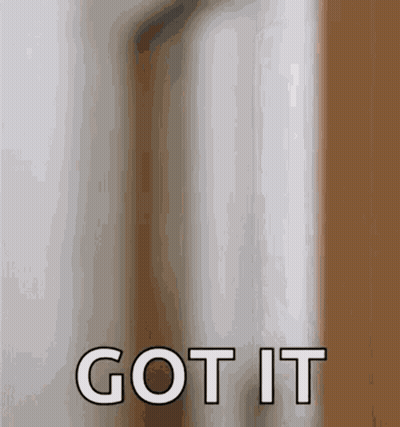 Door Saying Got It GIF