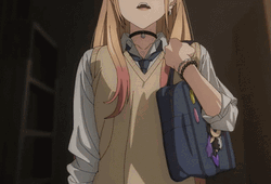 Dope Anime Girl My Dress-Up Darling GIF