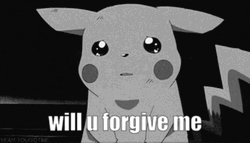 Dope Anime Pikachu Forgive Me GIF