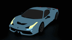 Premium Photo | Anime supercar at high speed chipping animation from radial  lines generative ai
