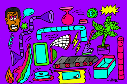 Dope Cartoon Arts Creation GIF