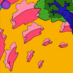 Dope Cartoon Ball Bouncing GIF