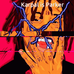 Dope Cartoon Karpal Hand Signal GIF