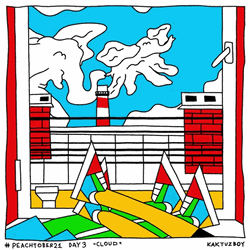 Dope Cartoon Relaxing Blue Sky GIF