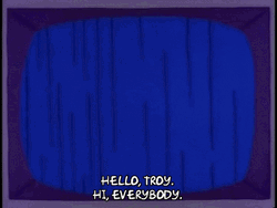Dope Cartoon Simpson Says Hello GIF